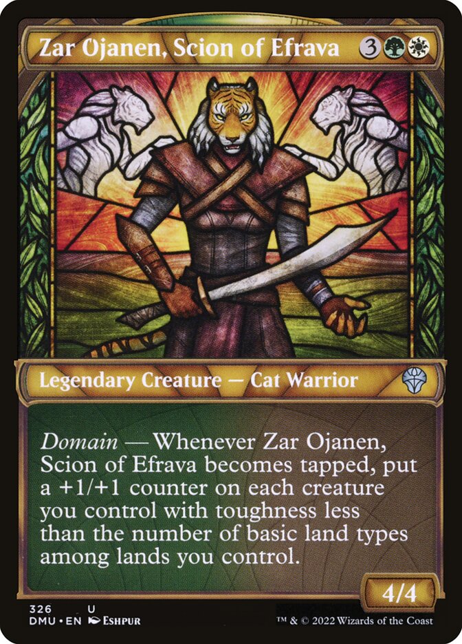 Zar Ojanen, Scion of Efrava (Showcase)