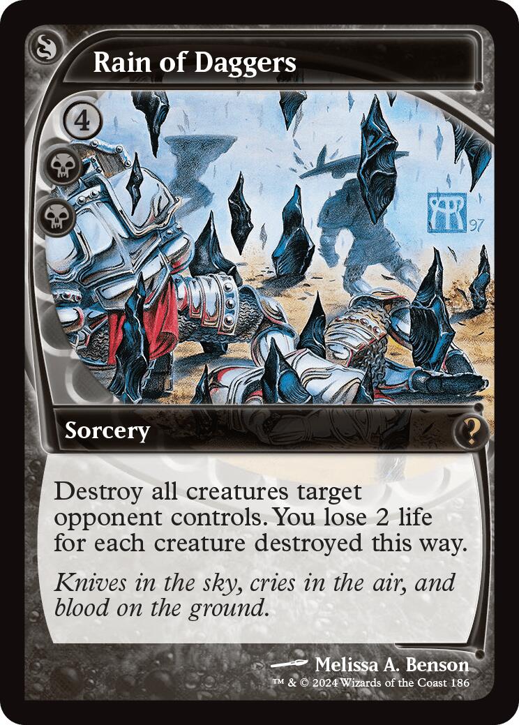 Rain of Daggers (Future Sight)